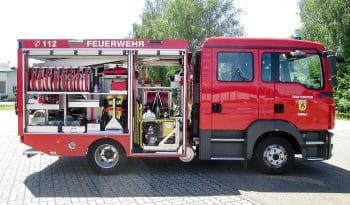 RUKU Feuerwehr Tragkraftspritzenfahrzeug Wasser offen