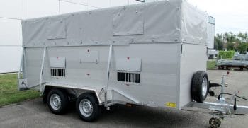 RUKU - Viehanhänger Schweinetransport Seite